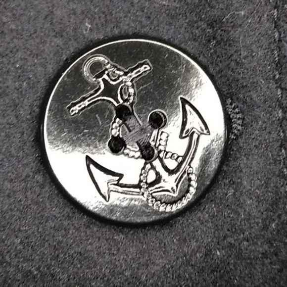 GAP Womens Wool Peacoat Navy Blue - Picture 7 of 7